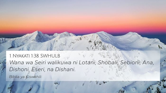 1 Nyakati 1:38 SWHULB Bible Verse Image