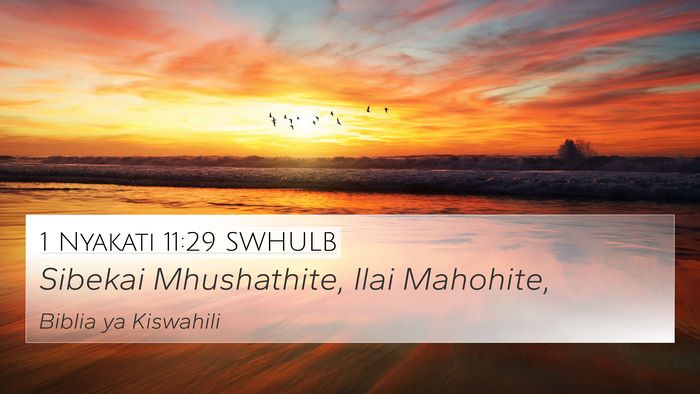 1 Nyakati 11:29 SWHULB Bible Verse Image