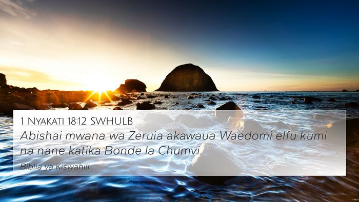 1 Nyakati 18:12 SWHULB Bible Verse Image