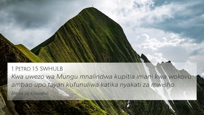 1 Petro 1:5 SWHULB Bible Verse Image