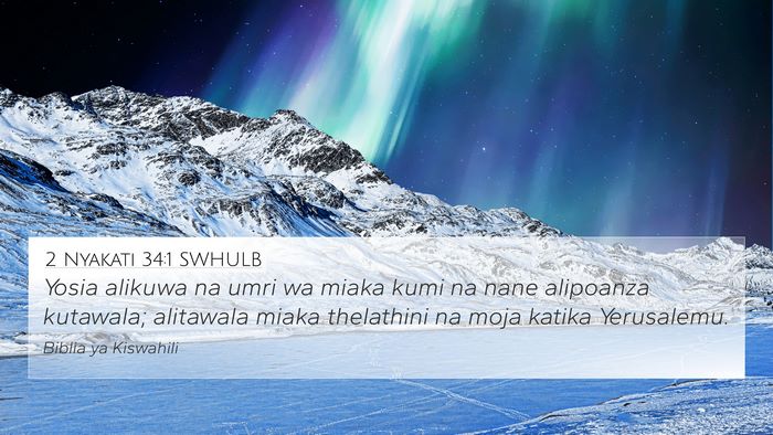 2 Nyakati 34:1 SWHULB Bible Verse Image