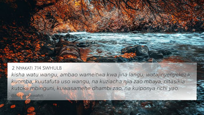 2 Nyakati 7:14 SWHULB Bible Verse Image
