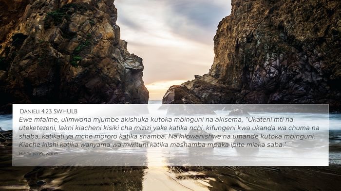 Danieli 4:23 SWHULB Bible Verse Image