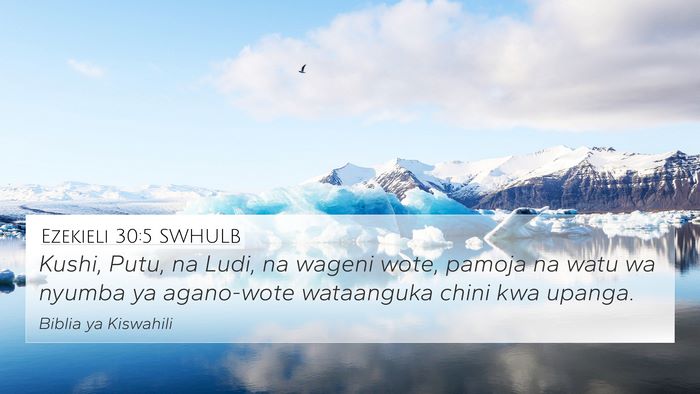 Ezekieli 30:5 SWHULB Bible Verse Image