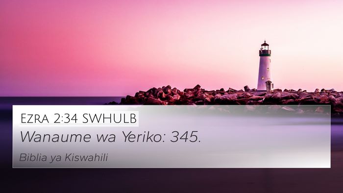 Ezra 2:34 SWHULB Bible Verse Image