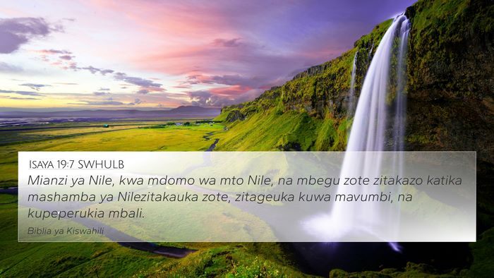 Isaya 19:7 SWHULB Bible Verse Image