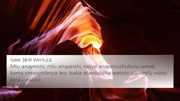 Isaya 38:19 SWHULB Bible Verse Image