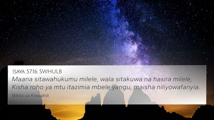 Isaya 57:16 SWHULB Bible Verse Image