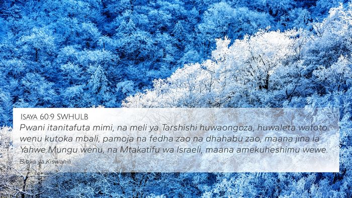Isaya 60:9 SWHULB Bible Verse Image
