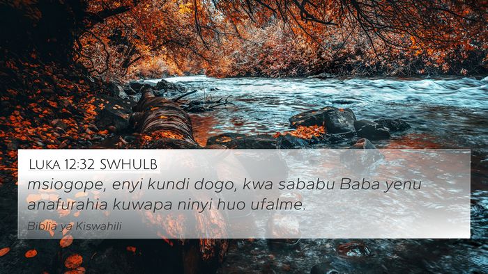 Luka 12:32 SWHULB Bible Verse Image