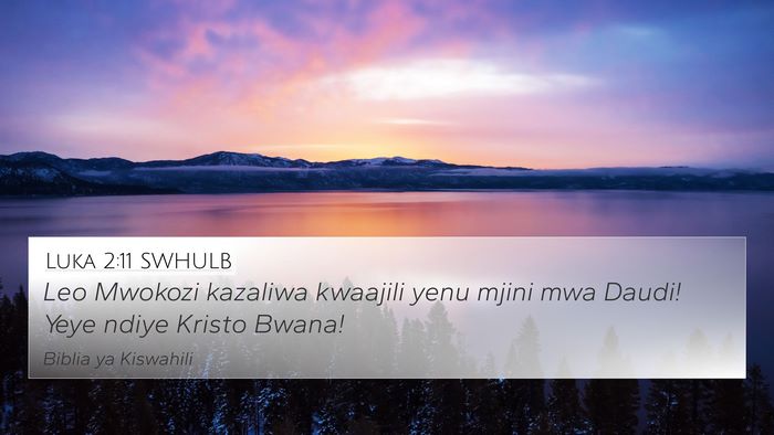Luka 2:11 SWHULB Bible Verse Image