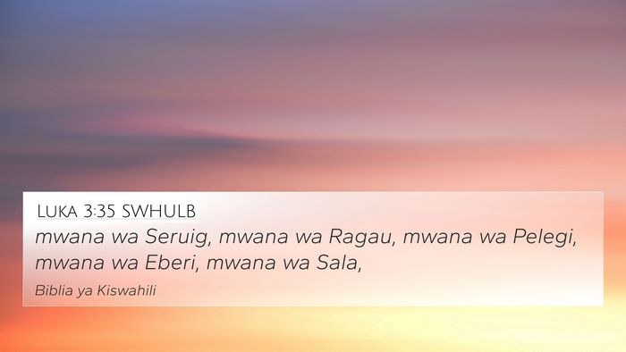 Luka 3:35 SWHULB Bible Verse Image