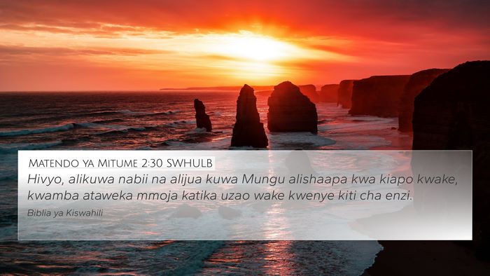 Matendo ya Mitume 2:30 SWHULB Bible Verse Image