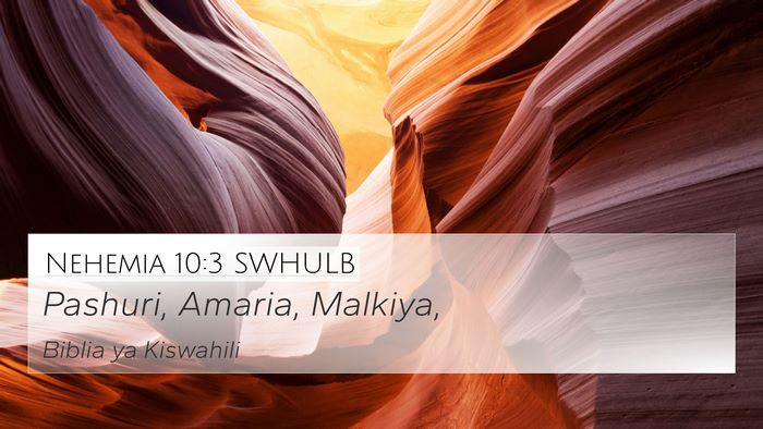 Nehemia 10:3 SWHULB Bible Verse Image