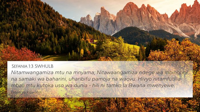 Sefania 1:3 SWHULB Bible Verse Image