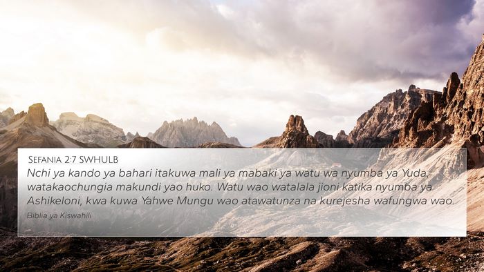 Sefania 2:7 SWHULB Bible Verse Image