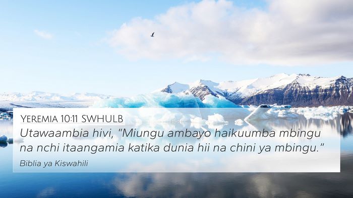 Yeremia 10:11 SWHULB Bible Verse Image