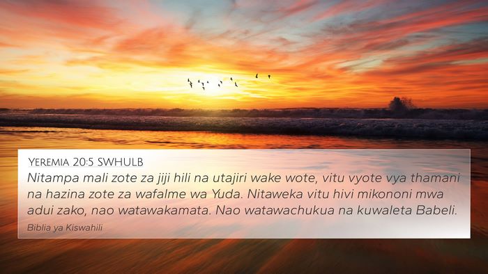 Yeremia 20:5 SWHULB Bible Verse Image