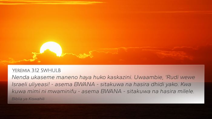 Yeremia 3:12 SWHULB Bible Verse Image