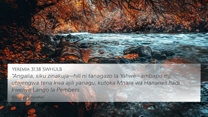Yeremia 31:38 SWHULB Bible Verse Image