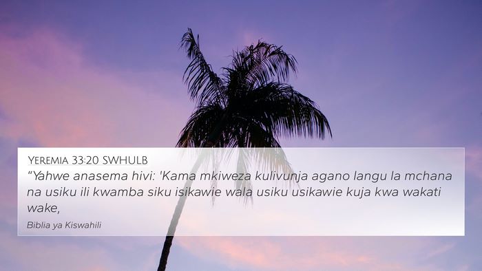 Yeremia 33:20 SWHULB Bible Verse Image