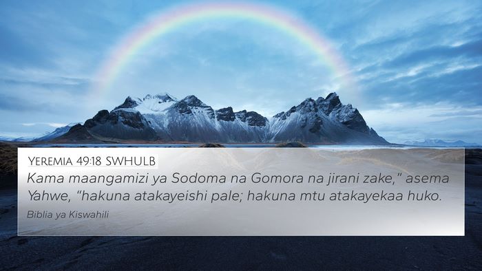 Yeremia 49:18 SWHULB Bible Verse Image