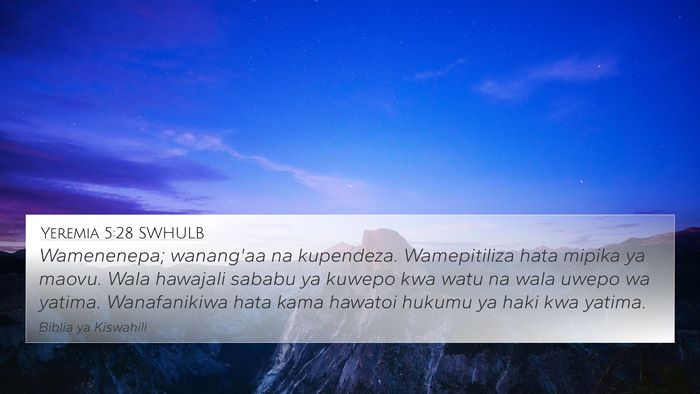 Yeremia 5:28 SWHULB Bible Verse Image