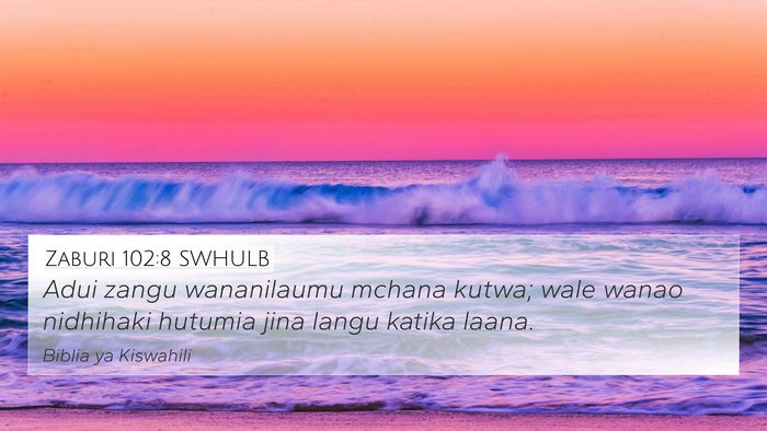 Zaburi 102:8 SWHULB Bible Verse Image