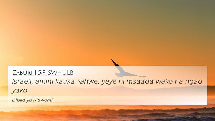 Zaburi 115:9 SWHULB Bible Verse Image
