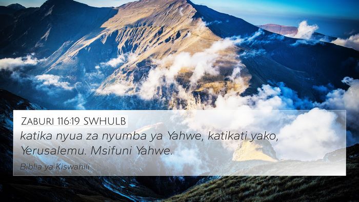 Zaburi 116:19 SWHULB Bible Verse Image
