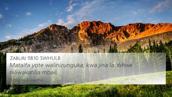 Zaburi 118:10 SWHULB Bible Verse Image