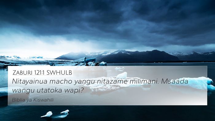 Zaburi 121:1 SWHULB Bible Verse Image