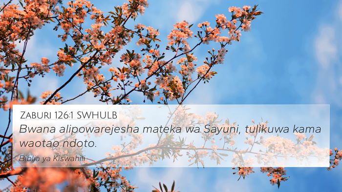 Zaburi 126:1 SWHULB Bible Verse Image