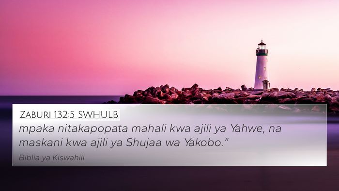 Zaburi 132:5 SWHULB Bible Verse Image