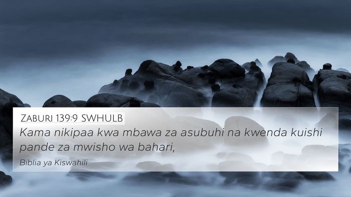 Zaburi 139:9 SWHULB Bible Verse Image