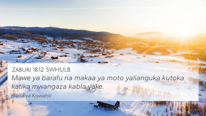 Zaburi 18:12 SWHULB Bible Verse Image
