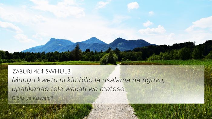 Zaburi 46:1 SWHULB Bible Verse Image