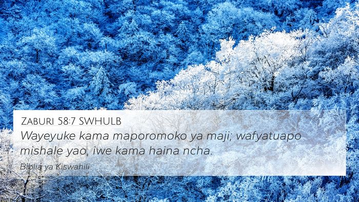Zaburi 58:7 SWHULB Bible Verse Image