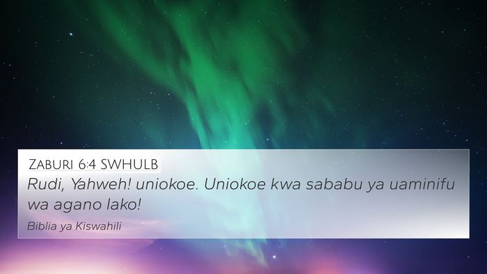 Zaburi 6:4 SWHULB Bible Verse Image