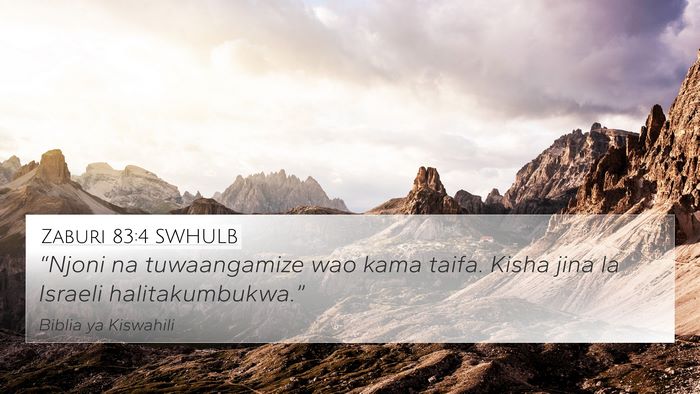 Zaburi 83:4 SWHULB Bible Verse Image