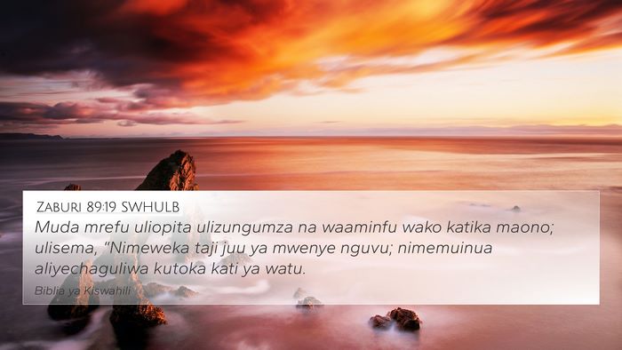Zaburi 89:19 SWHULB Bible Verse Image