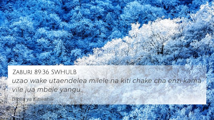 Zaburi 89:36 SWHULB Bible Verse Image