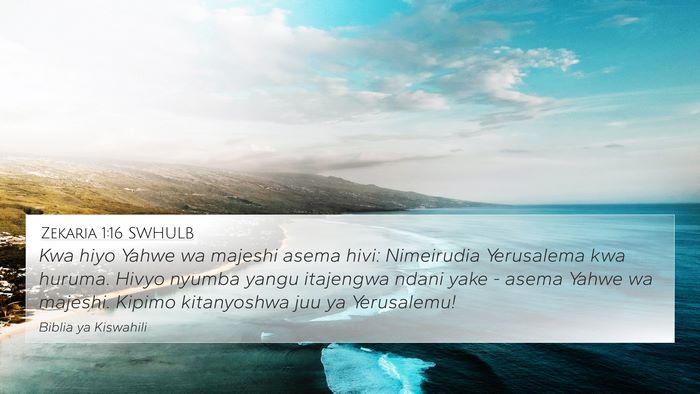Zekaria 1:16 SWHULB Bible Verse Image