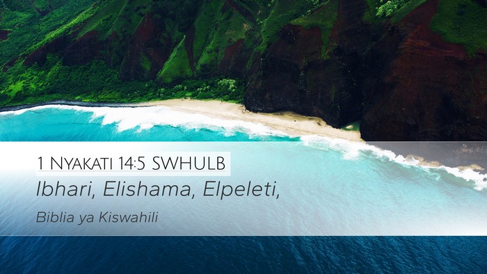 1 Nyakati 14:5 SWHULB Bible Verse Image