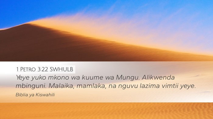 1 Petro 3:22 SWHULB Bible Verse Image