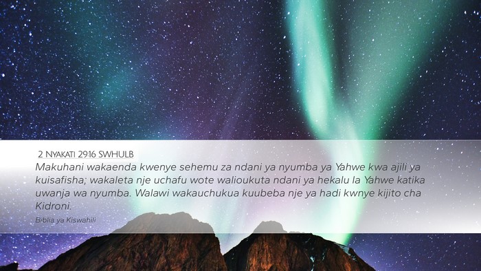 2 Nyakati 29:16 SWHULB Bible Verse Image