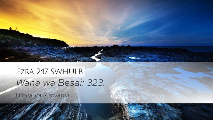 Ezra 2:17 SWHULB Bible Verse Image