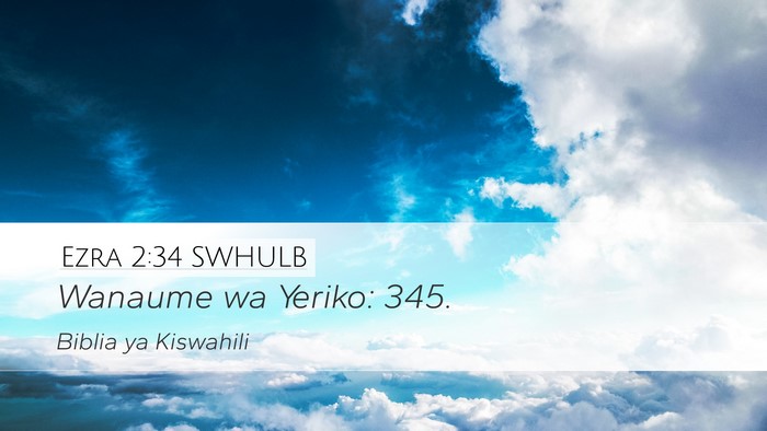Ezra 2:34 SWHULB Bible Verse Image