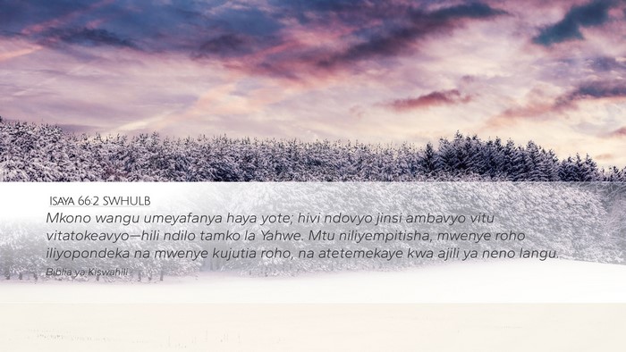 Isaya 66:2 SWHULB Bible Verse Image