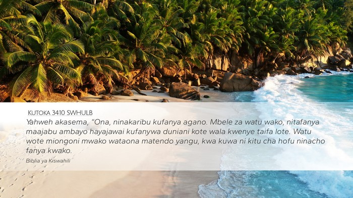 Kutoka 34:10 SWHULB Bible Verse Image